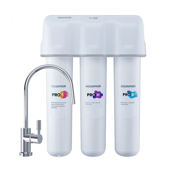 Фильтр для воды Аквафор Кристалл Eco H Pro для смягения воды