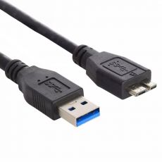 Кабель Buro MK30-AM-1.5 micro USB 3.0 B (m) USB A(m) черный 1,5м