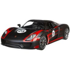 Машинка на радиоуправлении Rastar 70710 РORSCHE 918 Spyder черный матовый