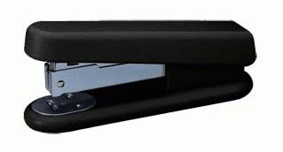 Степлер KW-trio 5280blck N10 до 10 листов 50 скоб встроенный антистеплер черный